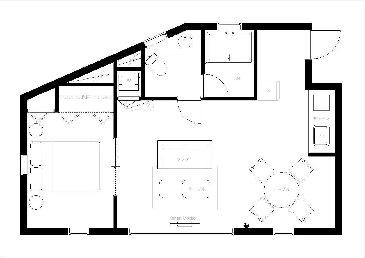 Apartmán Granado Roppongi Prefektura Tokio 0*,  Japonsko